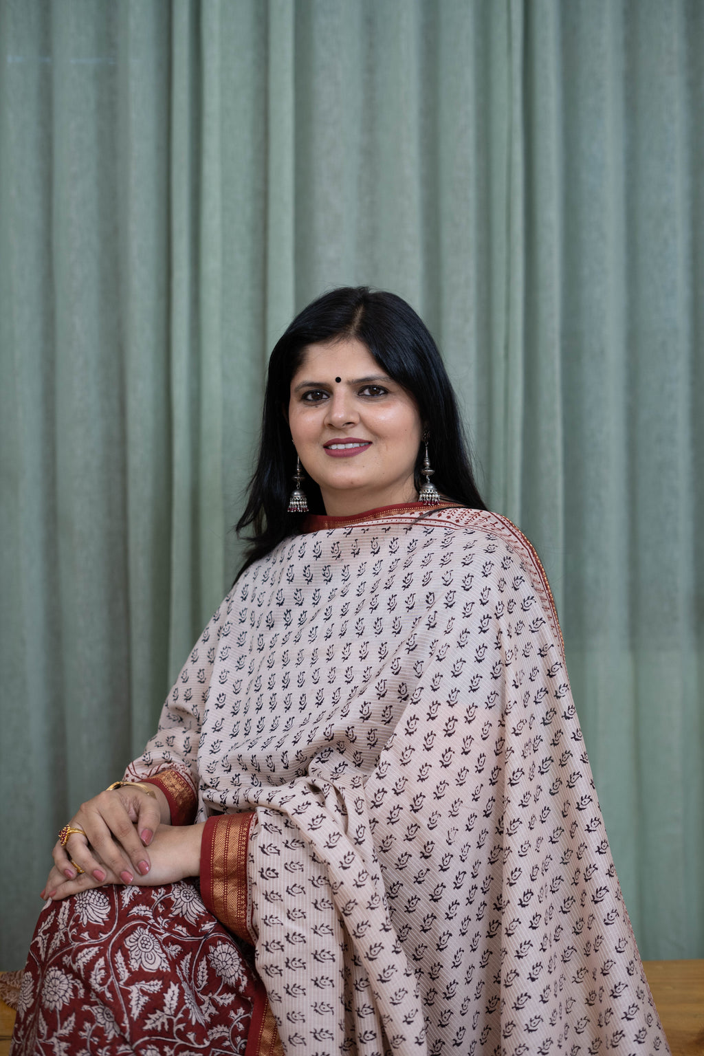 Handcrafted Bagh Print Cotton Suit Set – Natural Dyes, Soft & Breathable Fabric